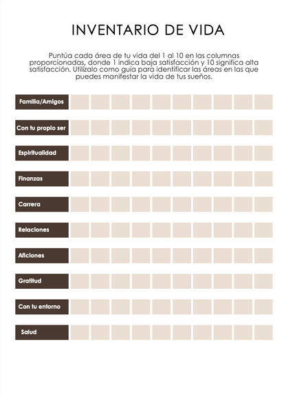 Planificador Ley de atracción
