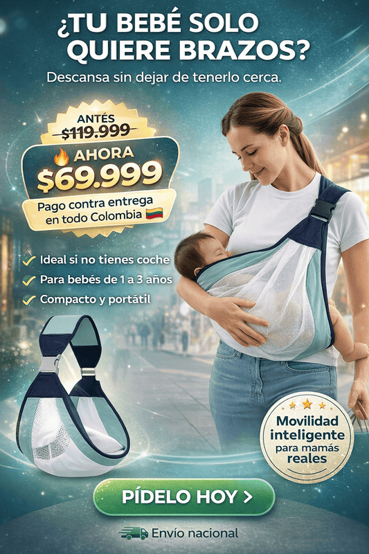 CARGADOR ERGONOMICO PARA BEBES