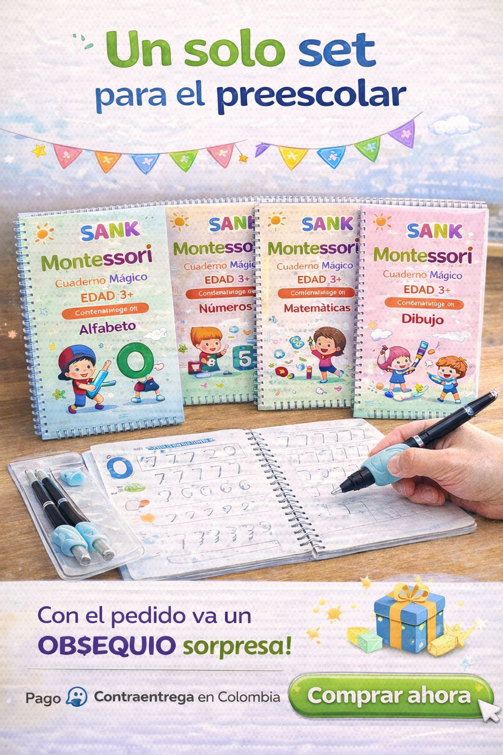 CARTILLA ESCRITURA MONTESORI