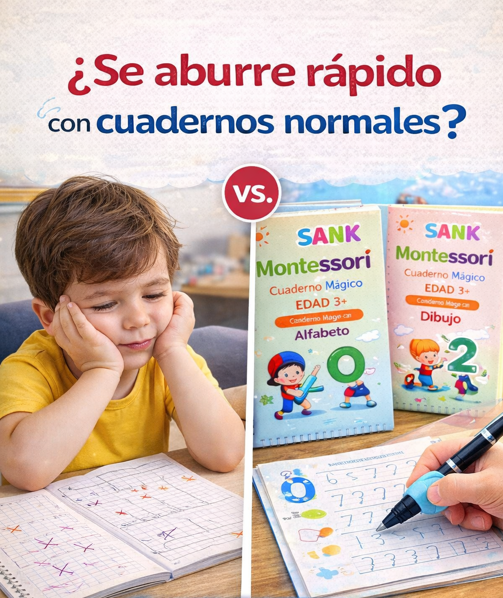 CARTILLA ESCRITURA MONTESORI